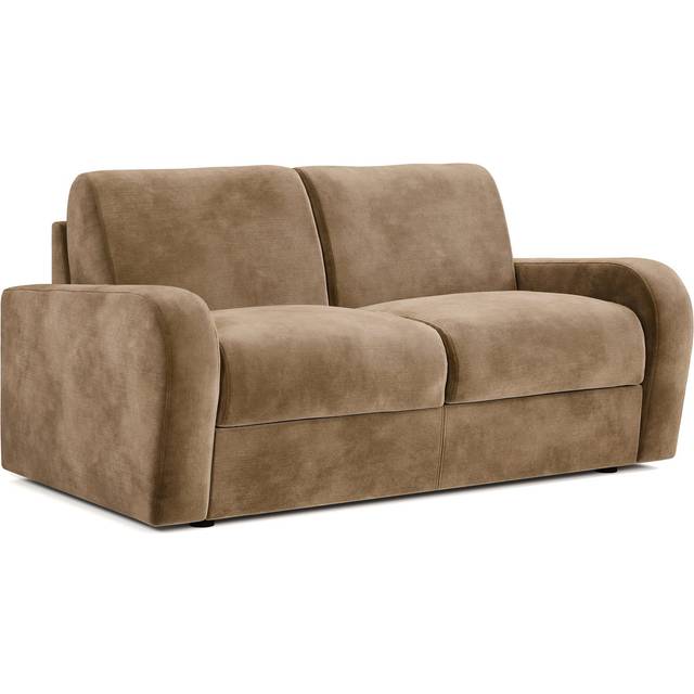 Jay-Be Deco Sofa Bed With E-sprung™ Mattress - Two Seater - Luxe Velvet Cedar, Brown