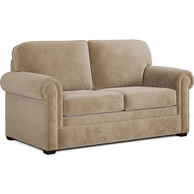 Jay-Be Heritage Sofa Bed With E-pocket™ Mattress - Two Seater - Cosy Chenille Dreamy, Cream