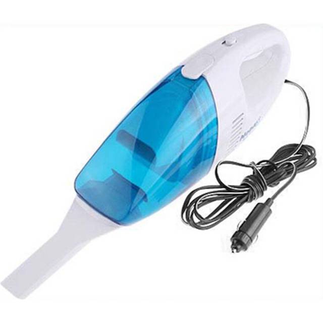 12V High-Power Portable Handheld Vacuum Cleaner for Car(Baby Blue)