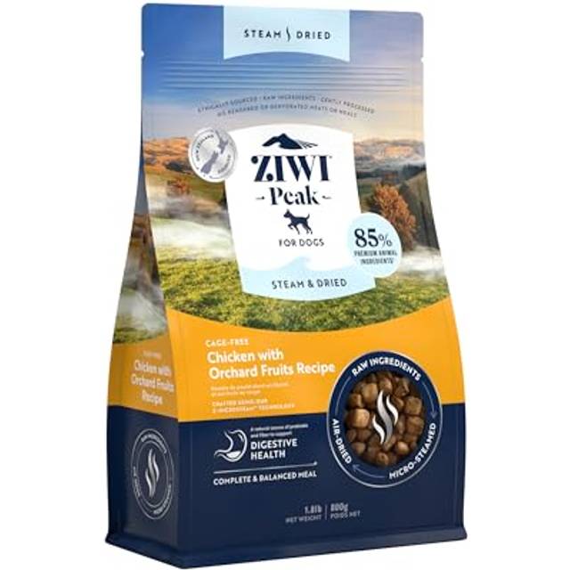 ZIWI PEAK Dog Steam Dried Chicken with Orchard Fruit | Size: 800g