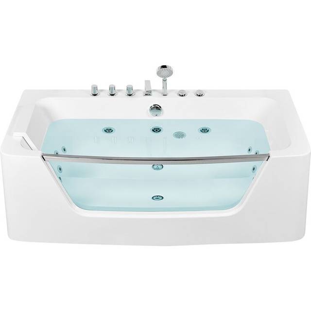 Corner Hot Tub BARRANCA 1700 x 850 mm White