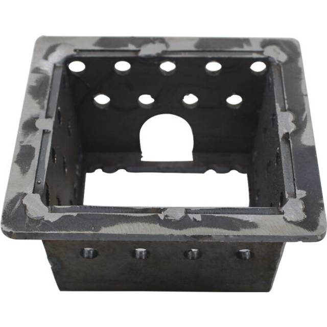 Pellet burn pot steel pellet stove burner wood burning fireplace insert brazier