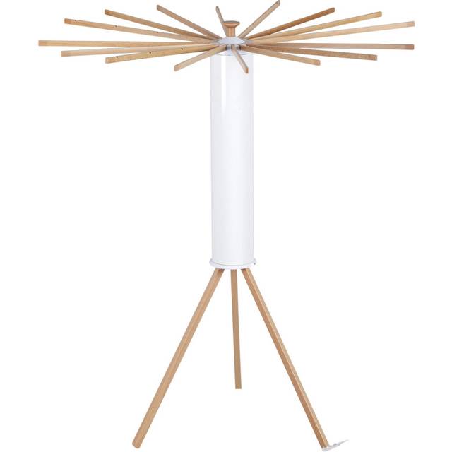 Octopus drying rack clothes airer 16 wooden rod arms laundry dryer tripod hanger