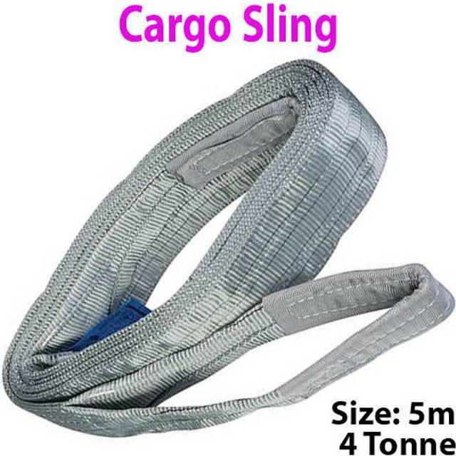 5m 4 Tonne (4000KG) Flat Webbing Strong Cargo Sling Lifting Crane Hoist Strap