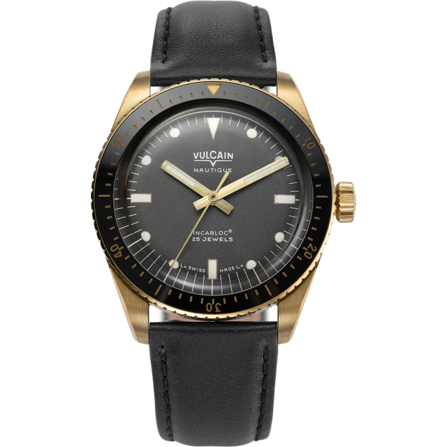 Vulcain Skindiver Nautique Bronze Grey