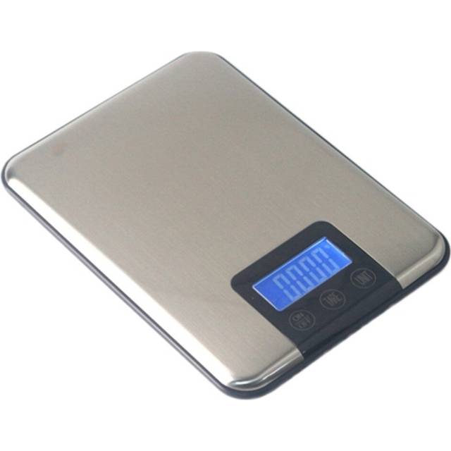 5kg x 1g Stainless Steel High Precision Kitchen Touch Electronic Scale, Load Bearing:5kg