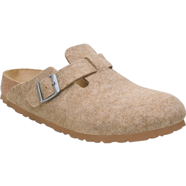 Clogs Birkenstock Boston Wool Felt - Beige