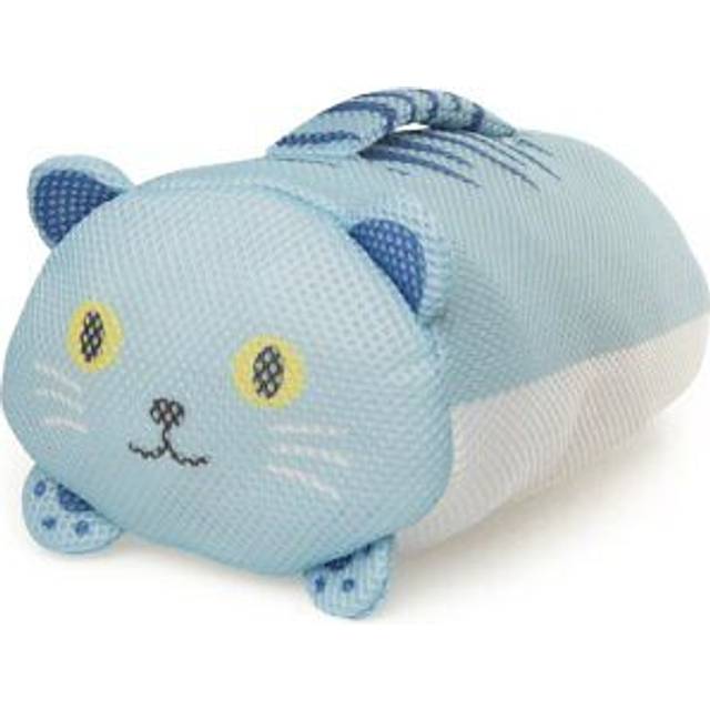 Sac à linge - Kikkerland - Handy cat - Bleu - Nylon respirant - Accessoires buanderie