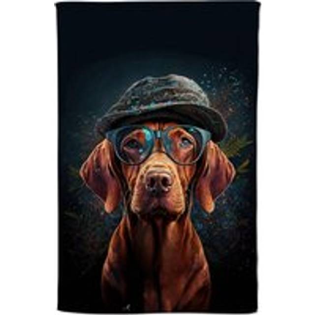 Hungarian Vizsla Dog Splashart Tea Towel - Multi - One Size
