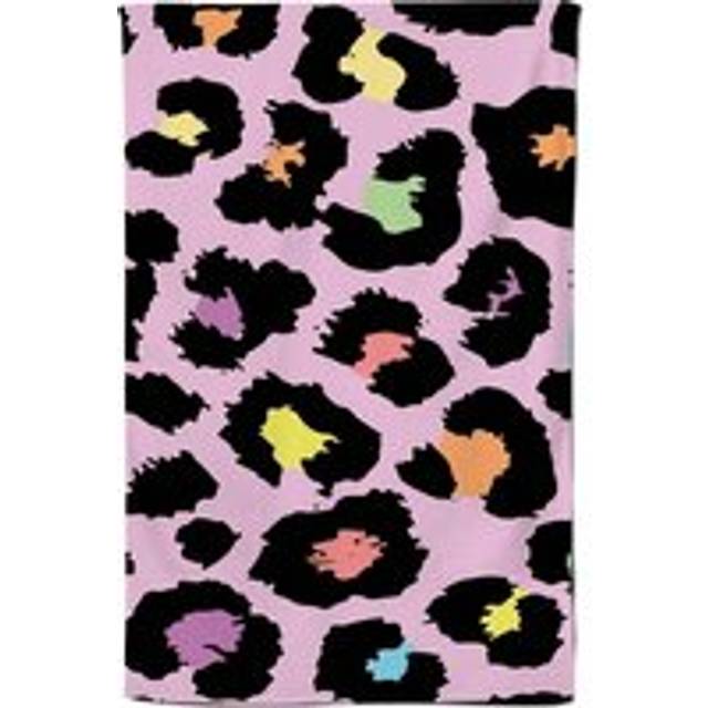 Pink Leopard Print Tea Towel - One Size