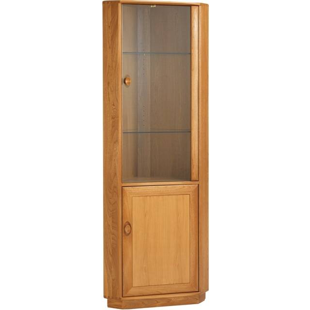Ercol Windsor Corner Cabinet - Wood Finish