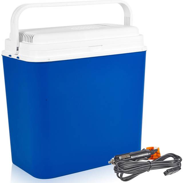 22L Electric Travel Camping Car Adapter Cooler Food and Drink Box Case
