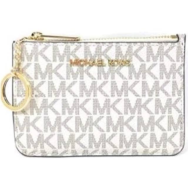 Michael Kors Signature Logo Jet Set Travel Wallet - Gold Tone (Size L 5  x H 3.75)