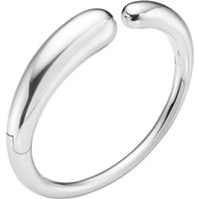 Georg Jensen Mercy Sterling Silver Hinged Bangle - M/L