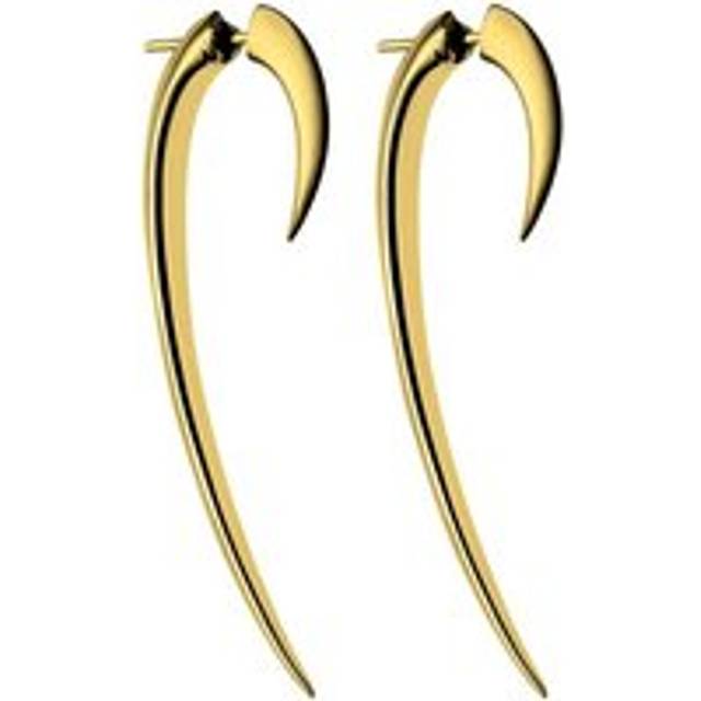 Shaun Leane Hook 18ct Yellow Gold Plated Sterling Silver Size 2 Earrings - Yellow Gold