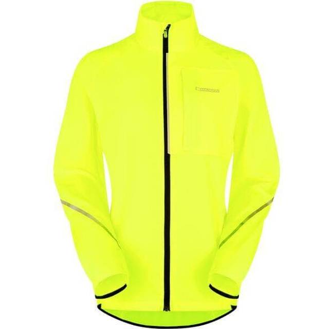 Madison Freewheel Women's Packable Jacket - Hi-viz Yellow (8) Siz
