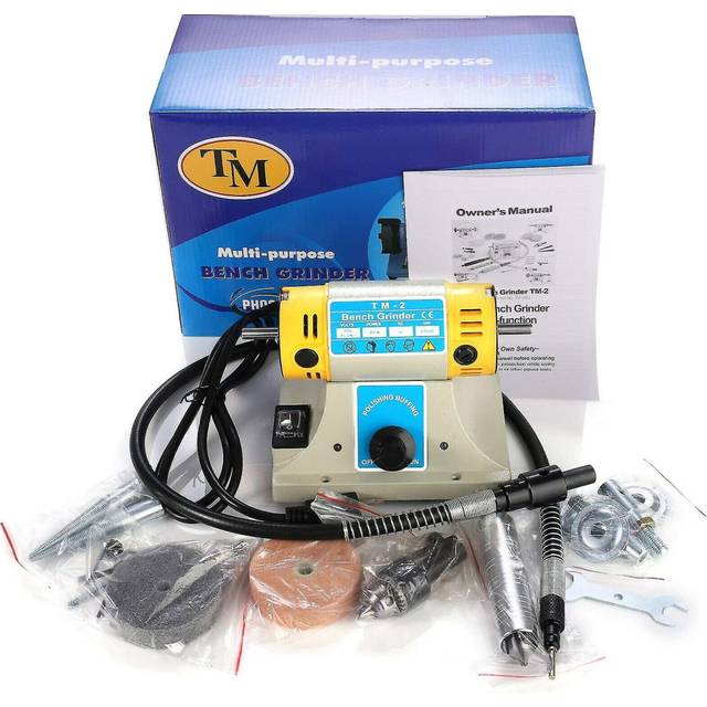220v/110v 350w Stone Polishing Machine Diy Woodworking Jade Jewelry Dental Bench Lathe Machine Grinding Machine Sanding Tools