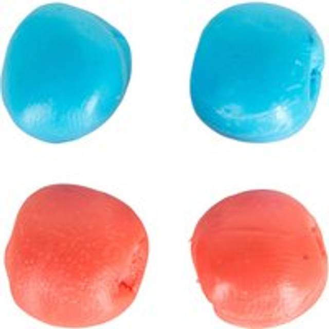 Malleable Swimming Ear Plugs Blue And Pink - Electric Blue/ruby Red