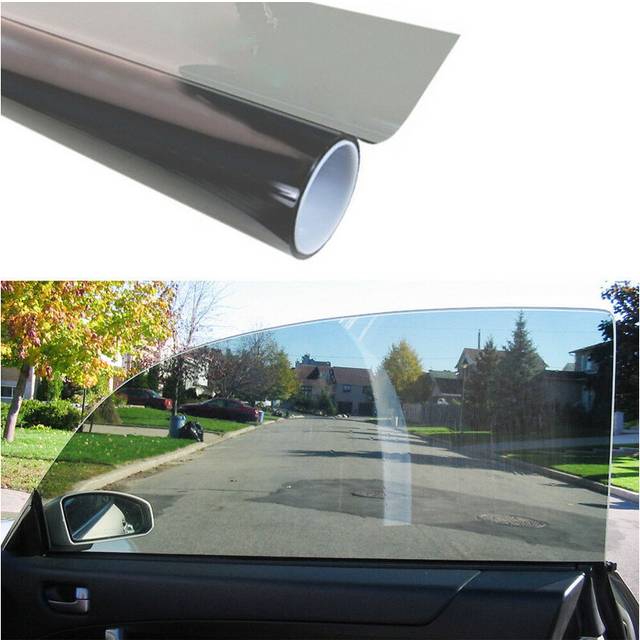 50*100 cm Black Glass Window Tint Shade Film 70% VLT Auto Car UV Protector Foils Sticker Films Car Build Decor Window Foil