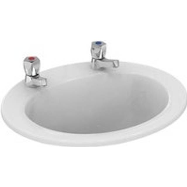 Armitage Shanks Sandringham 21 Countertop Basin 500mm Wide - 2 Tap Hole