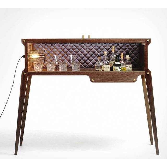 Rockstar Bar från Buster+Punch valnöt mässing walnut brass