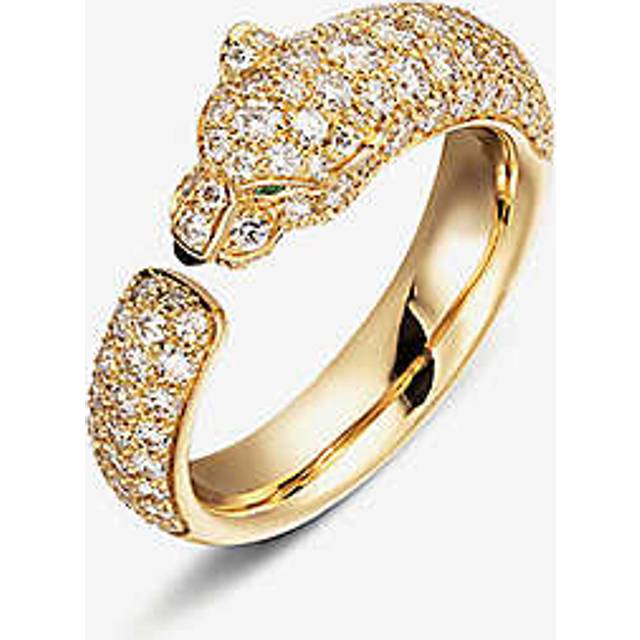 Cartier Panthère 18ct Yellow-Gold and Diamond Ring