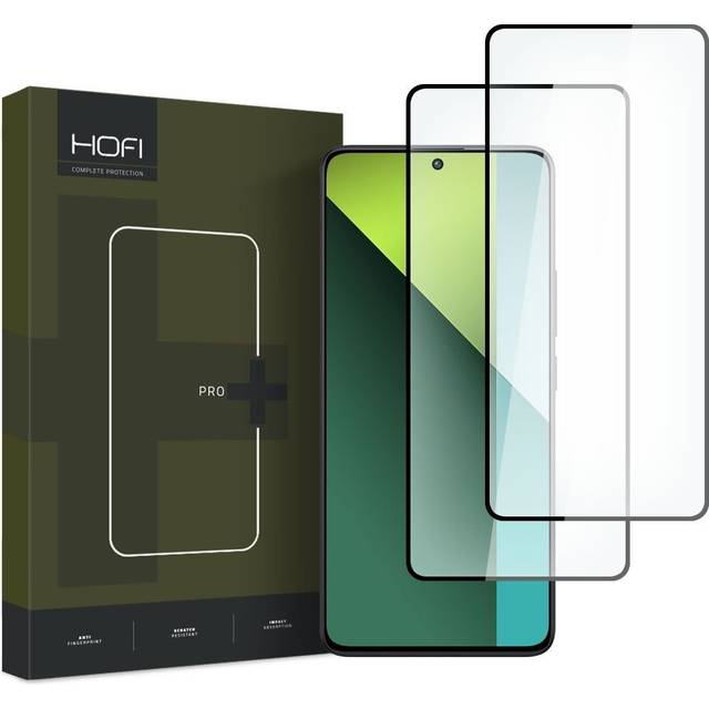 [2-Pack] Hofi Xiaomi Redmi Note 13 5G/Pro 4G/5G HÃ¤rdat Glas SkÃ¤rmskydd