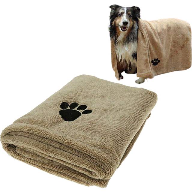 Super Absorbent Microfibre Pet Towel Assorted Colours 100cm x 60cm