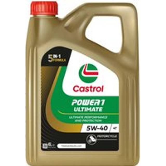 1 x 4l - castrol power 1 ultimate 5w40 4t fully synthetic motorbike engine oil