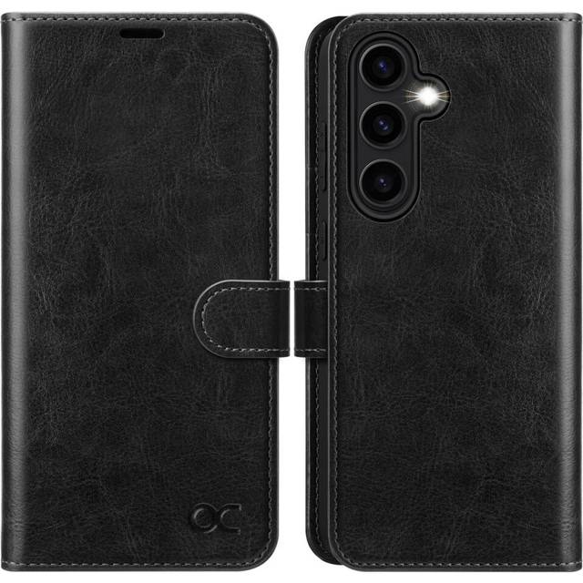 for Samsung Galaxy A55 Case, Premium PU Leather Wallet Case Flip Phone Cover with[RFID Blocking][Card Holder][Shockproof