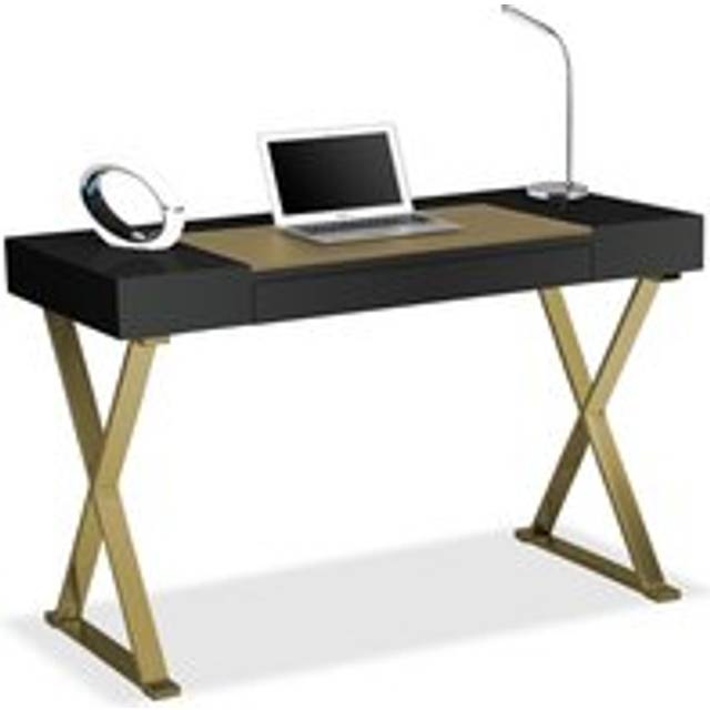 Centurion Supports ADONIS Black Gold Ergonomic Home Office Luxury Computer Desk