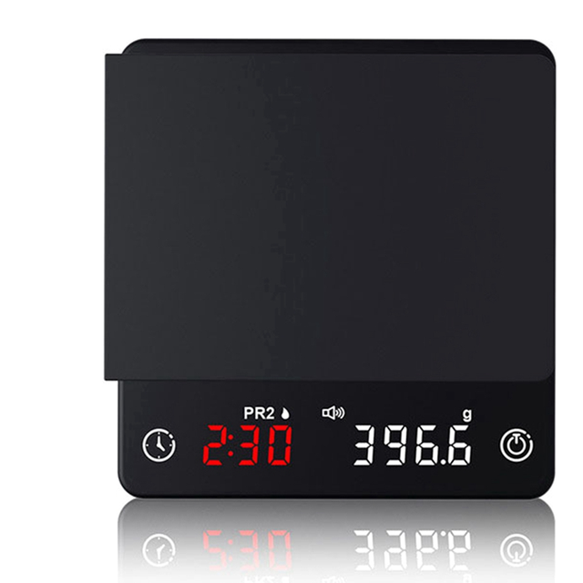 Mini Smart Kitchen Scale Weighing Precision Digital Coffee Espresso with Timer