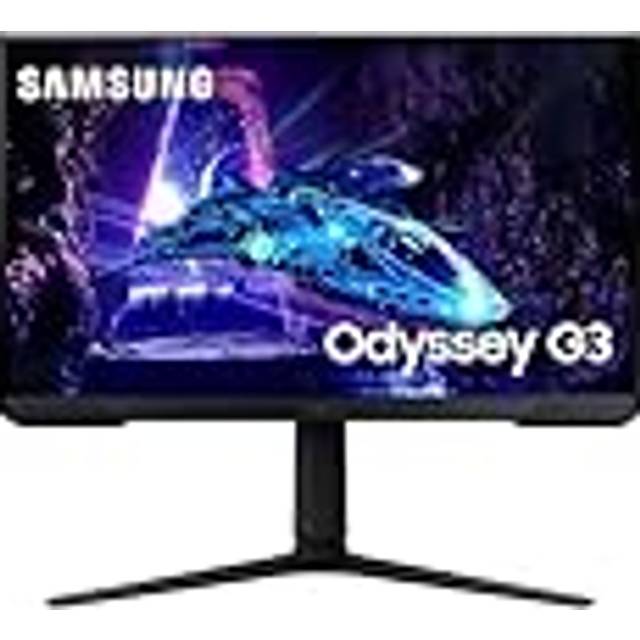 Samsung Odyssey G30D 24" VA Monitor, 1920 x 1080 Full HD, 180Hz, 1ms