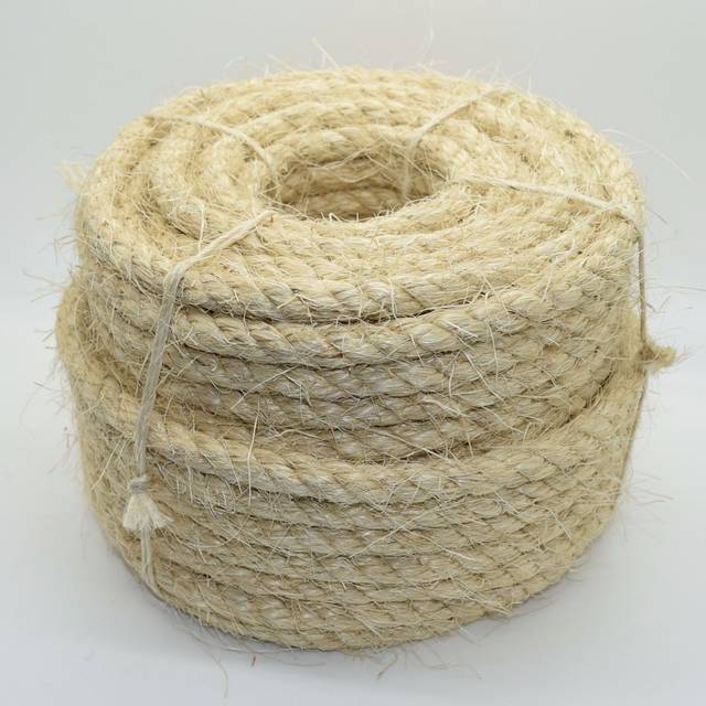 Natural sisal rope cat cats scratching post claw control toys crafts pets animal