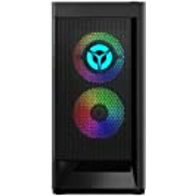 Lenovo Legion Tower 5 Gaming Desktop PC (Intel Core i7-12700F, 16 GB RAM, 1 TB SSD, NVIDIA GeForce RTX 3070 8 GB, Windows 11 Home) svart + Premium Care + tangentbord + mus svart