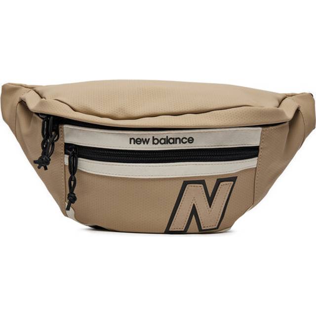 New Balance Unisex Legacy Waist Bag in Grey Polyurethane, size OSZ