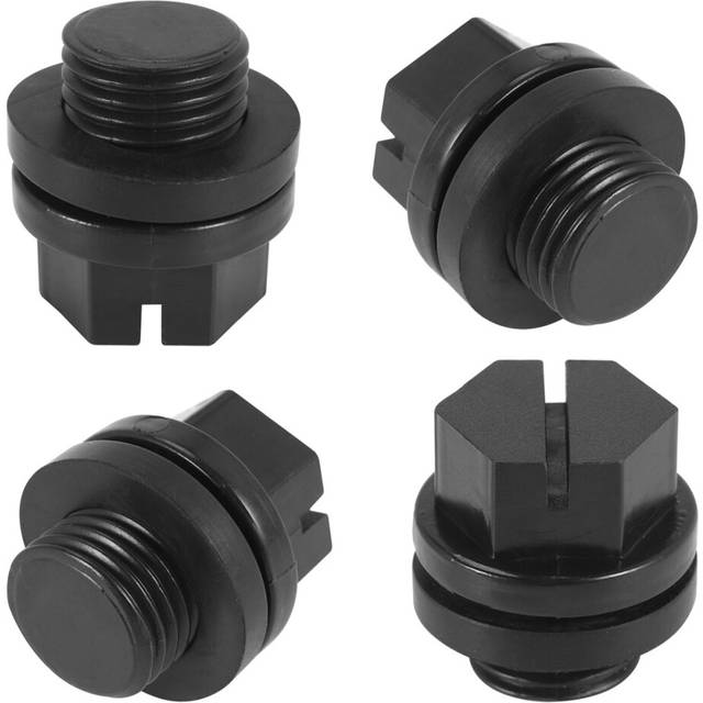 4 Pack Drain Plugs with O-Rings Pump Plug Pool Filters Replacement Pool Drain Pump Plug SPX1700FG for Pumps