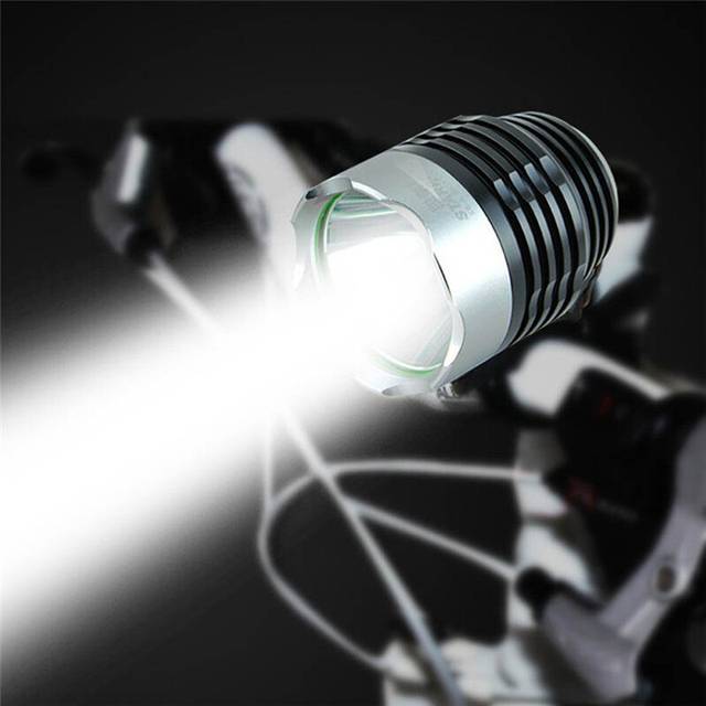 80 Lumen Q5 Interface LED Bike Bicycle Light Headlamps Headlight 3Mode bIack