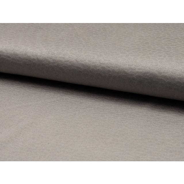 Deadstock Embossed Faux Suede Fabric Mud