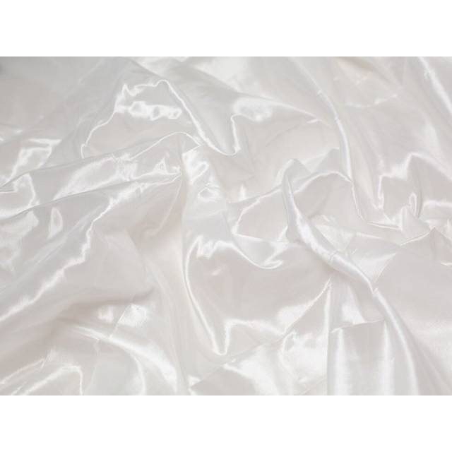 Minerva Core Range Shot Taffeta Fabric White