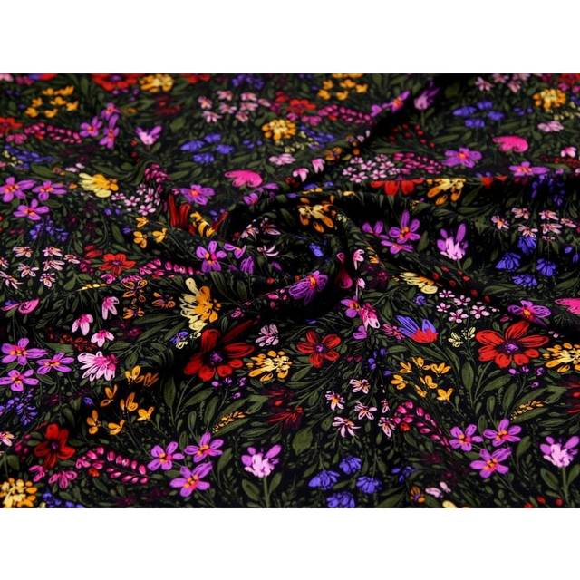 Minerva Exclusive Floral Resort Viscose Challis POD Fabric