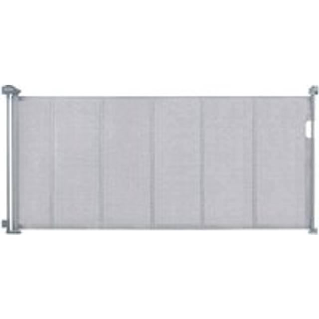 Vevor Retractable Baby Gate, 34.2' Tall Mesh Baby Gate, Extends up to 76.8' Wide Retractable Gate for Kids or Pets, Retractable Dog Gates for Indoor