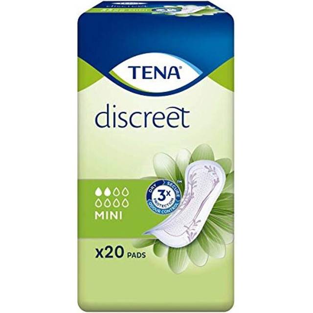 Inkontinensskydd för fixering i byxa - TENA Discreet Ultra binda Mini - 200 st