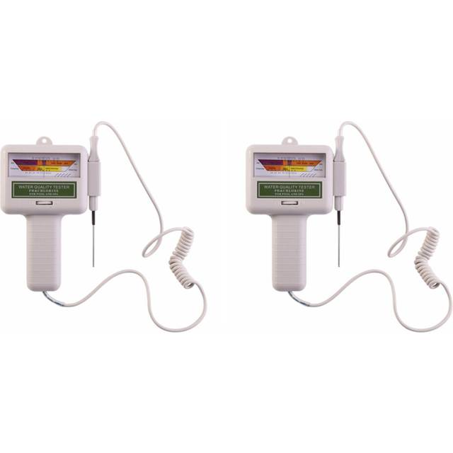 2X Water PH Chlorine Tester Swimming Pool Quality Spa Level Meter Analysis Measurement Monitor Detector Check Test Kit