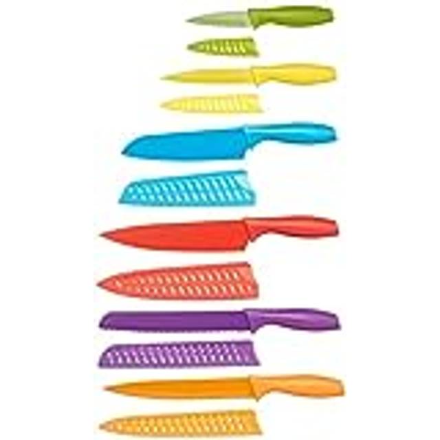 12-Piece Knife Set, Multicolor
