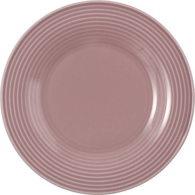 17cm Porcelain Bread And Butter Plate - Pink (17cm W X 17cm W)