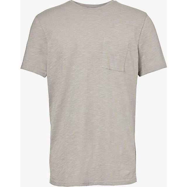 Paige - Kenneth Crew Slub Cotton T-shirt In Summer Rain M868f96-b546 S
