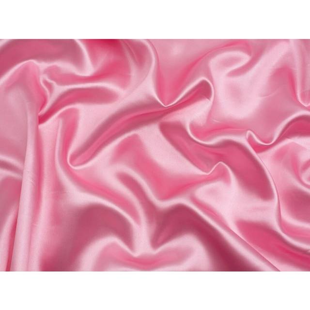 Minerva Core Range Liquid Satin Fabric Rose Pink