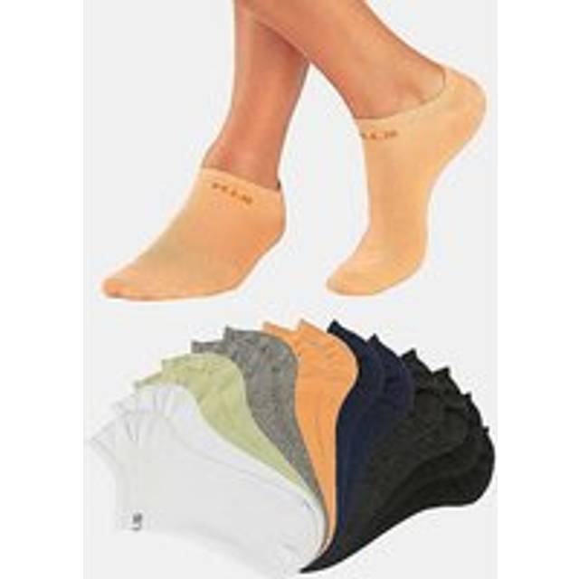 H.I.S Pack of 7 Knitted Trainer Socks - Assorted