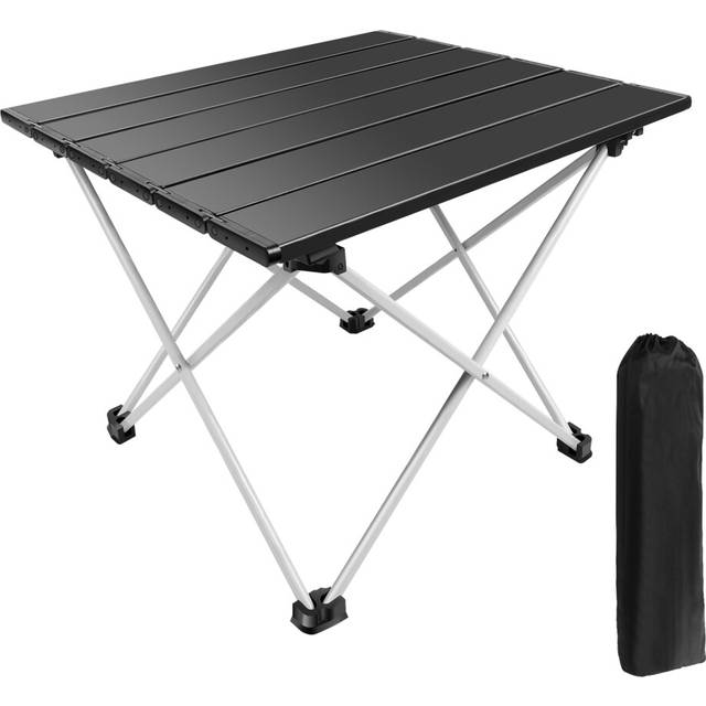 Folding Table Camping Table Heavy Duty Collapsible Table for BBQ Picnic Travel Fishing 40x35x32cm